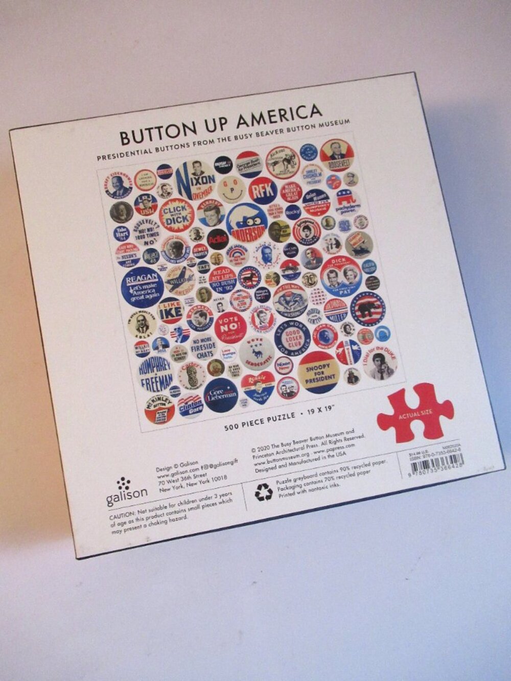 Button Up America Puzzle - Picture 12 of 15